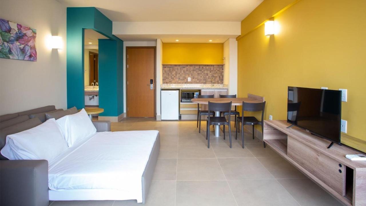 Apartamento dentro de resort próximo do Thermas dos Laranjais Olímpia Exterior foto